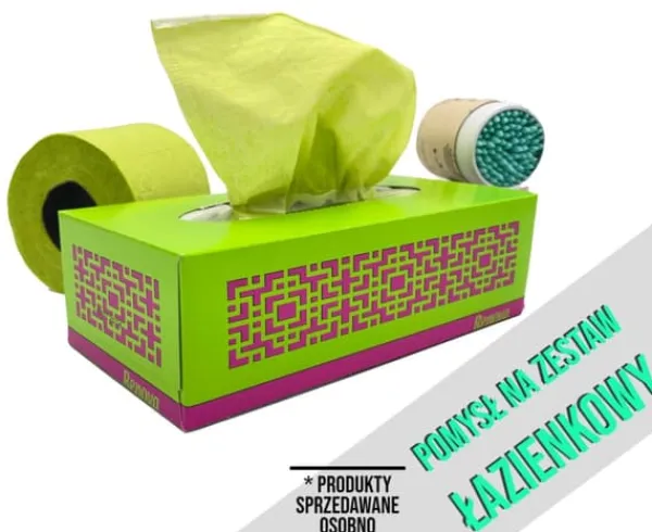 Renova Aftagelige Tissues Grøn 80stk Online
