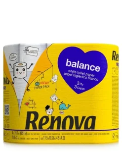 Renova Balance 4R toiletpapir Discount