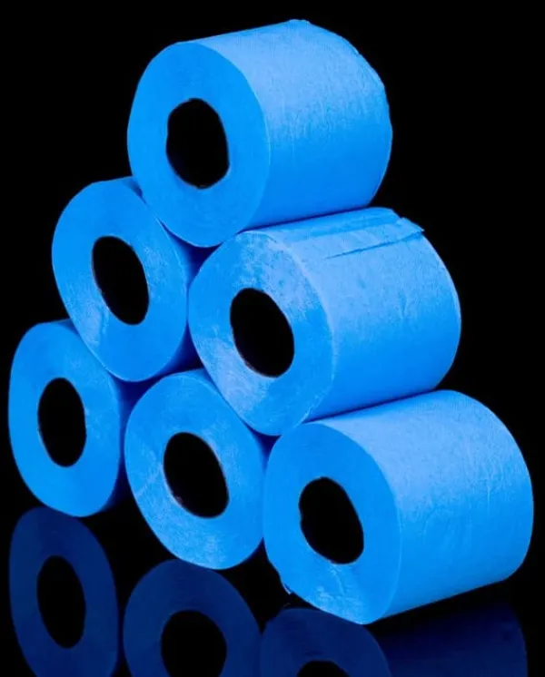 Toiletpapir>Renova duftende blåt toiletpapir 16,1 m 3-lags 140 ark 6 ruller