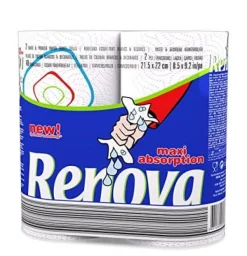 Aftørringspapir>Renova Max Absorption 2R papirhåndklæde