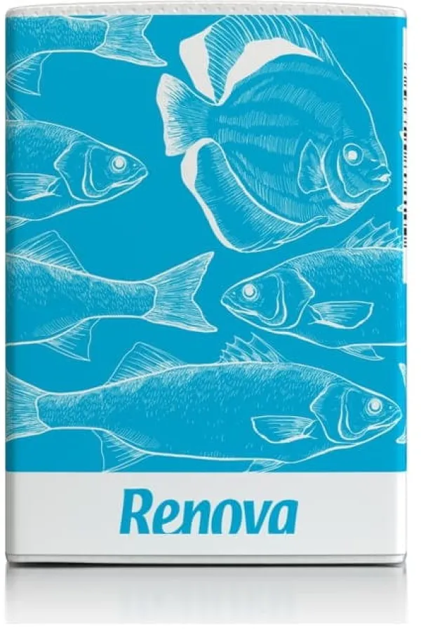 Papirlommetørklæder>Renova Nature Pocket Wipes 6x7