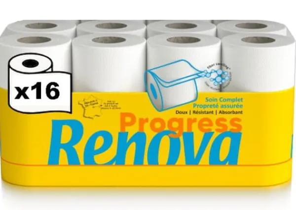 Renova Progress 16R toiletpapir Clearance