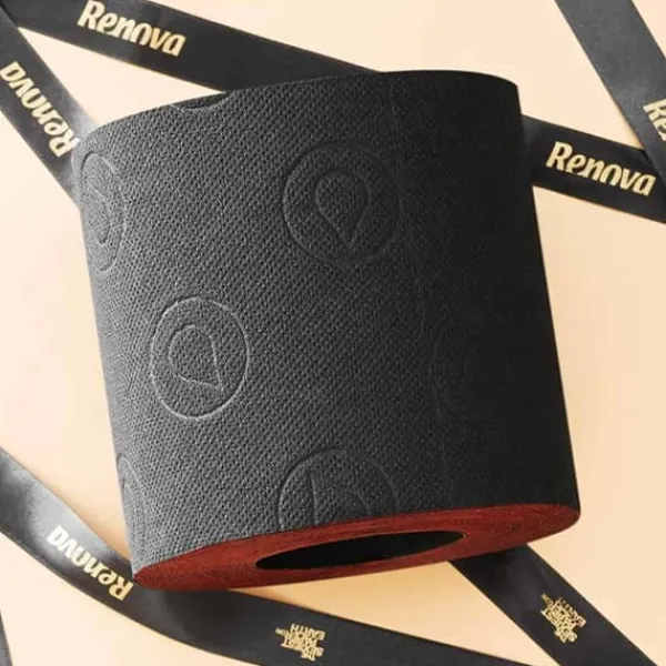 Toiletpapir>RENOVA Rouge & Noire luksustoiletpapir 4-lags 3 ruller