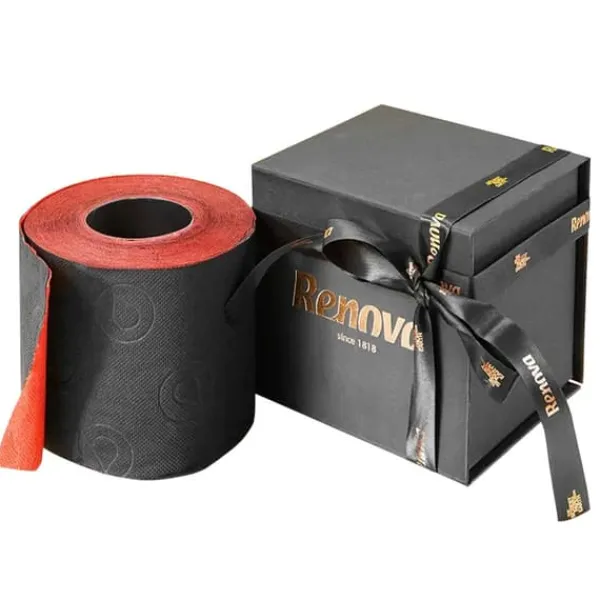 Toiletpapir>RENOVA Rouge & Noire luksustoiletpapir 4-lags 1 rulle