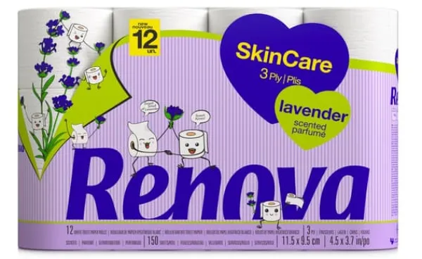 Renova Skin Care Lavender 12R Toiletpapir Discount