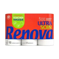 Toiletpapir>Renova Ultra Soin 12R toiletpapir