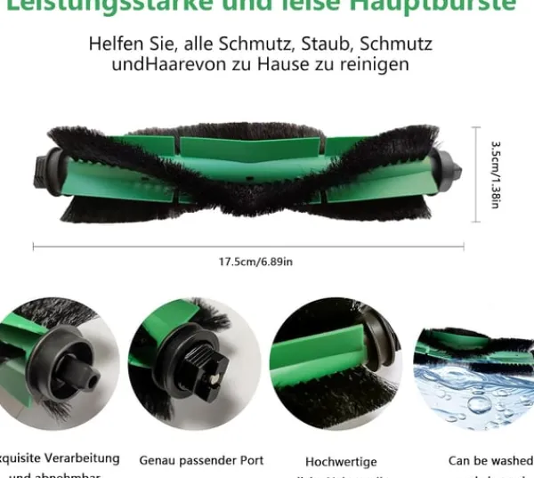 Støvsugertilbehør>Reservedele til iRobot Roomba Combo Essential - Komplet sæt