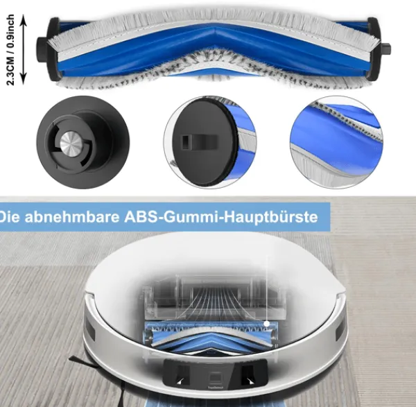 Støvsugertilbehør>Reservedelssæt til Ecovacs Deebot T30 Omni, T30 Pro Omni, T30 Max