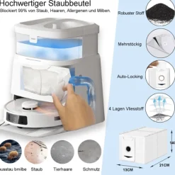 Reservedelssæt til Ecovacs Deebot T30 Omni, T30 Pro Omni, T30 Max