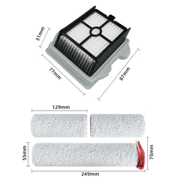 Reservedelssæt til Roborock Dyad Pro/Combo A10 PLUS Hot