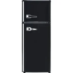 Retro Køleskab, Køle-/fryseskab, 105,5 cm, 92L, 28L fryser, Energiklasse D Discount