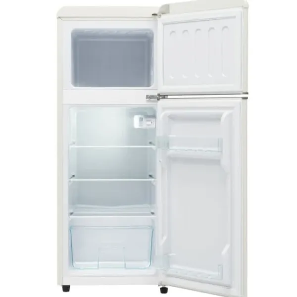 Kombineret Køle- & Fryseskab>Retro-Køleskab, Køle-/fryseskab, 105,5 cm, 92L, 28L fryser, 116 kWh/år