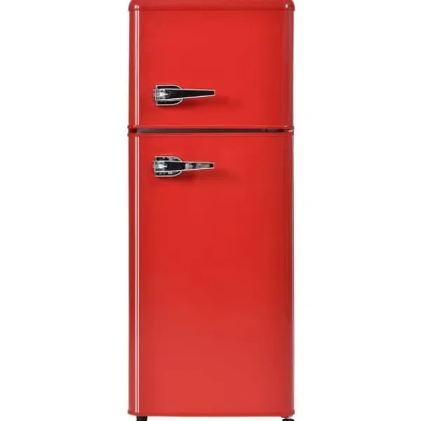 Kombineret Køle- & Fryseskab>Retro-Køleskab, Køle-/fryseskab, 105,5 cm, 92L, 28L fryser, 116 kWh/år