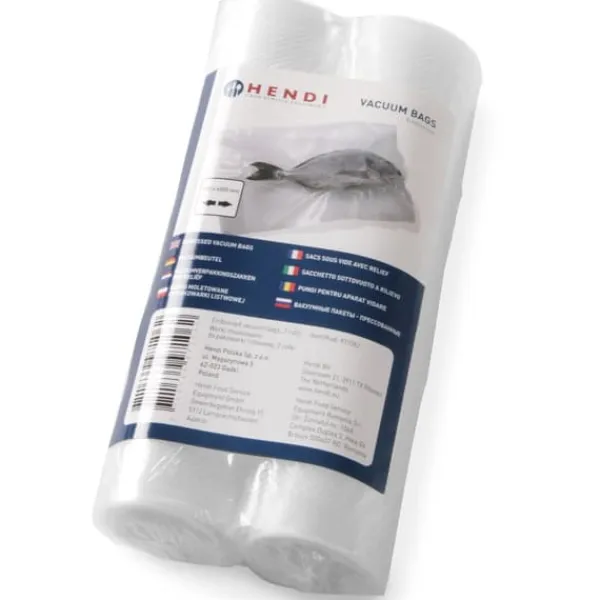 Riftede poser til båndvakuumpakkemaskiner 280x6000mm 2 RULLER Discount
