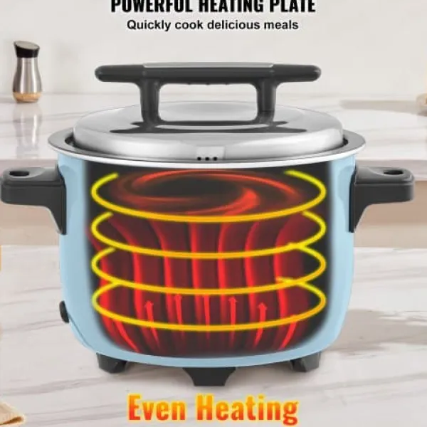 Riskoger, 10 L, 48x39x33 cm, Non-stick, Kommerciel New