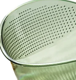 Risvaskesigte, drænhulsdesign, risvaskesigte, sikurv, multifunktionel, køkkenafløb, gadget, holdbar, nem at bruge, risvaskeskål, moderne Best
