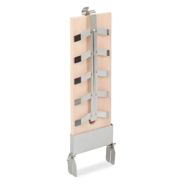 Robust flammegrillet lakseplanke med holder Best