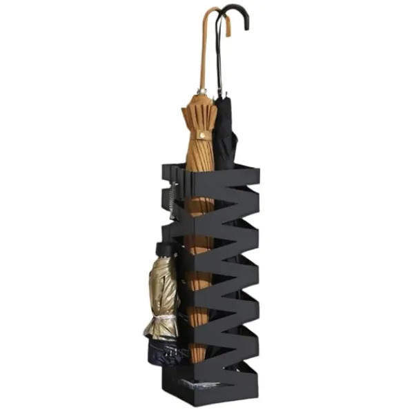 Opbevaringskroge & Hylder>Rootz Iron Paraply Stand - Screen Stand - Metal Holder - Stilfuld indretning - 15,5 cm x 15,5 cm x 49 cm