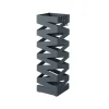 Opbevaringskroge & Hylder>Rootz metal paraplystativ - farve antracit - udendørs stativ - gårdhaveindretning - robust konstruktion - 15,5 cm x 15,5 cm x 49 cm