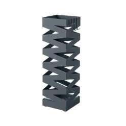 Opbevaringskroge & Hylder>Rootz metal paraplystativ - farve antracit - udendørs stativ - gårdhaveindretning - robust konstruktion - 15,5 cm x 15,5 cm x 49 cm