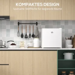 Rootz Mini -Cupboard fryser - kompakt fryser - bærbar køler - 35L kapacitet - 47 cm x 44,2 cm x 48,8 cm Best