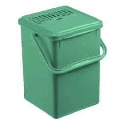 Affaldssorteringsspande>Rotho Bio Affaldsbeholder + Aktivt Kulfilter 9L Mistletoe Green