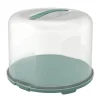 Kagedåser>Rotho Fresh Cake Box XL 35,5x34,5x26 cm Mistelten Grøn/Transparent
