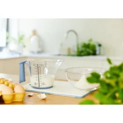 Målebægere & Måleskeer>Rotho Loft målebæger 1,2L Horizon Blå/Transparent