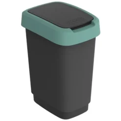 Rotho Twist Affaldsbeholder 10L Mistelten Grøn/Antracit Online