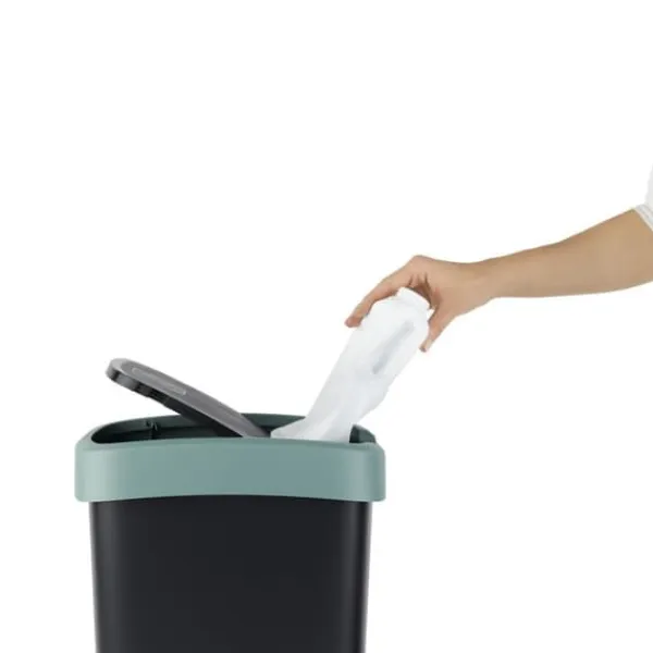 Rotho Twist Affaldsbeholder 10L Mistelten Grøn/Antracit Online