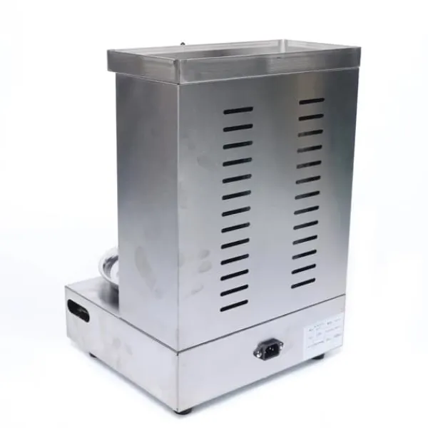 Grill-Ovne & Ovn Med Roterende Stegespyd>Rotisserigrill 360° - Gasgrill - Infrarød LPG-brænder - 2000 W - 220 V 50 Hz - 0–300 °C Trinløs Temperatur - Rustfrit Stål - Max 10 kg