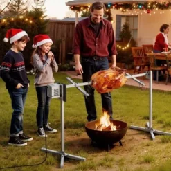 Grill-Ovne & Ovn Med Roterende Stegespyd><noscript><img width=