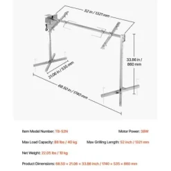 Grill-Ovne & Ovn Med Roterende Stegespyd><noscript><img width=