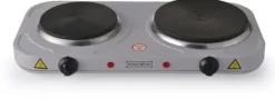 Royalty Line Portable Komfurer>RL-DKP2500.15; Varmeplade 1000 + 1500W sølv