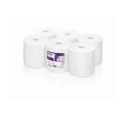 Rullepapir Prestige Autocut i holder/ 2-lags/ 6 x 150m PT1, Satino Sale