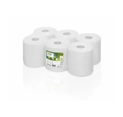 Rullepapir SuperSoft/1-lags/6x275m/1375 ark/Centerfeed CF1, Satino Discount