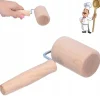 RULLING 18x8cm TRÆ LILLE TRADITIONEL NATURLIG POLSK PRODUKT