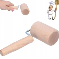 RULLING 18x8cm TRÆ LILLE TRADITIONEL NATURLIG POLSK PRODUKT