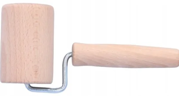 RULLING 18x8cm TRÆ LILLE TRADITIONEL NATURLIG POLSK PRODUKT