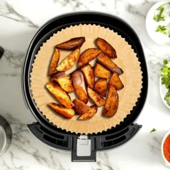 Rundt papirindlæg til airfryer 19 cm 200 stk. Sale