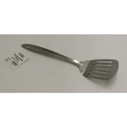 Stegepaletter>Rustfri stål gennembrudt spatel - 32 cm ''STÅL'' 477307