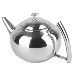 Rustfri Stål Tekande Giftfri Tekande Kedel med Filter til Brygning af Løse Teblade og Tebreve (1,5L) Hot