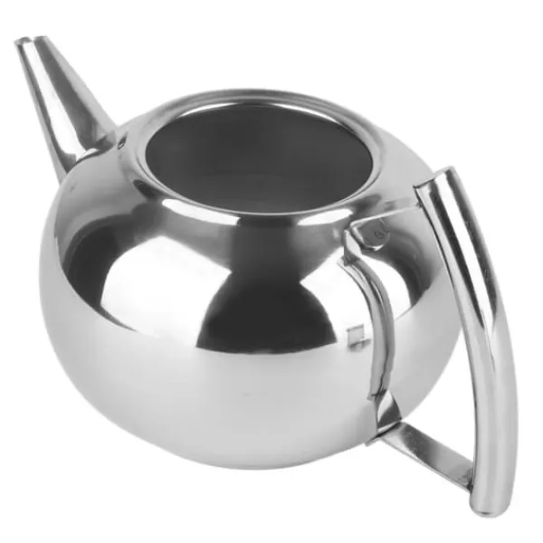 Rustfri Stål Tekande Giftfri Tekande Kedel med Filter til Brygning af Løse Teblade og Tebreve (1,5L) Hot