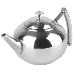 Rustfri Stål Tekande Giftfri Tekande Kedel med Filter til Brygning af Løse Teblade og Tebreve (1,5L) Hot