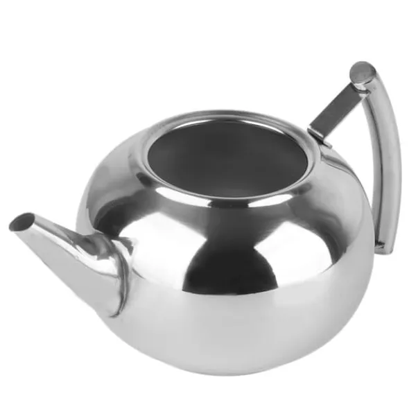 Rustfri Stål Tekande Giftfri Tekande Kedel med Filter til Brygning af Løse Teblade og Tebreve (1,5L) Hot