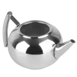 Rustfri Stål Tekande Giftfri Tekande Kedel med Filter til Brygning af Løse Teblade og Tebreve (1,5L) Hot