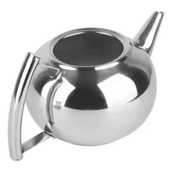 Rustfri Stål Tekande Giftfri Tekande Kedel med Filter til Brygning af Løse Teblade og Tebreve (1,5L) Hot