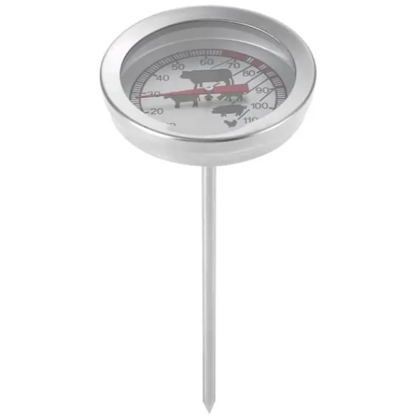 Køkkentermometre>Rustfrit stål BBQ kødmælk køkkentermometer grill madlavning madføler