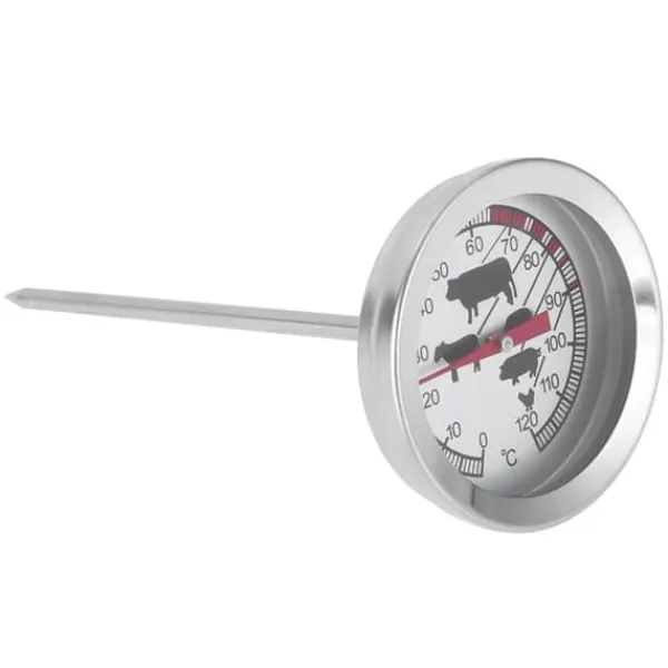 Køkkentermometre>Rustfrit stål BBQ kødmælk køkkentermometer grill madlavning madføler