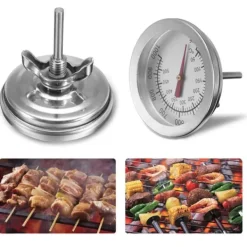 Rustfrit Stål Grill Kødtermometer Dial Temperatur Elektronisk Madlavningstemperaturmåler Køkkenredskaber Outlet